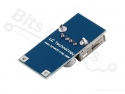 Spanningsconverter DC-DC Step Up 5V Uin:0,9-5,0V Uout:5V 0,6A USB